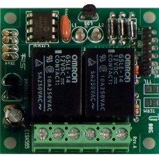 RS-232 2-Channel Relay Controller Board with General Purpose Relays